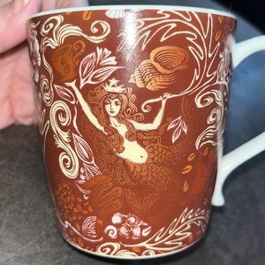 Starbucks mermaid with split tail mug 35th Anniversary 2009